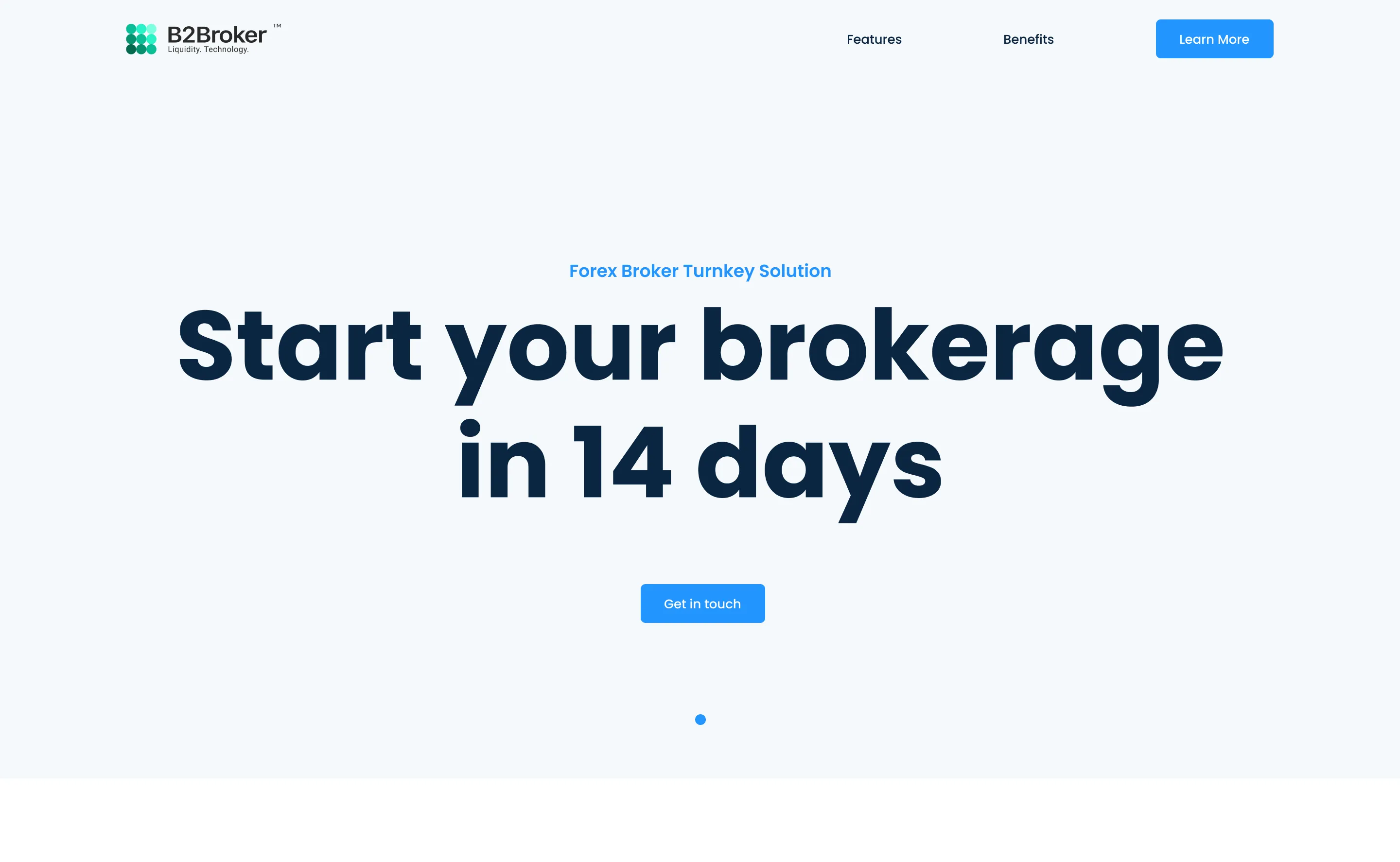 B2Broker Exchange screenshot