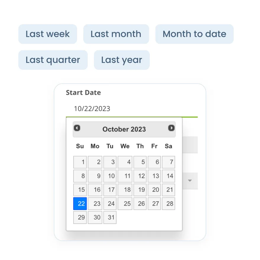 Date picker