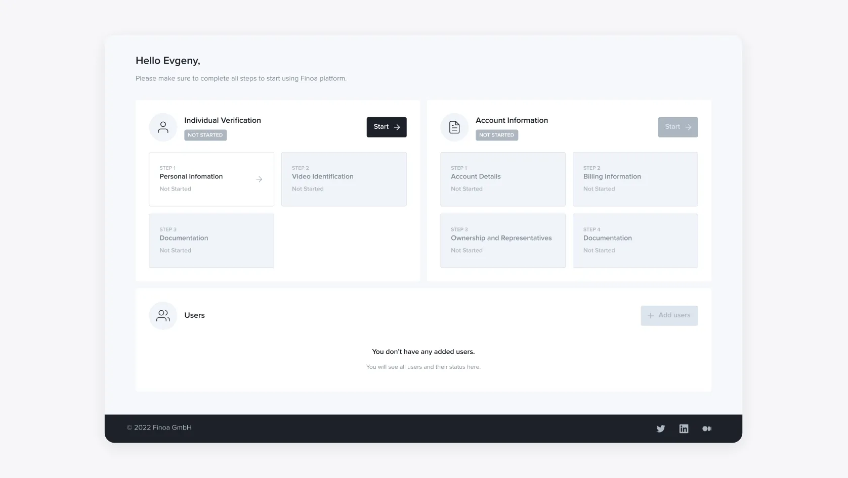 Dashboard iteration 1