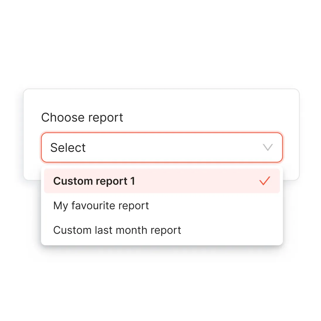 templates dropdown