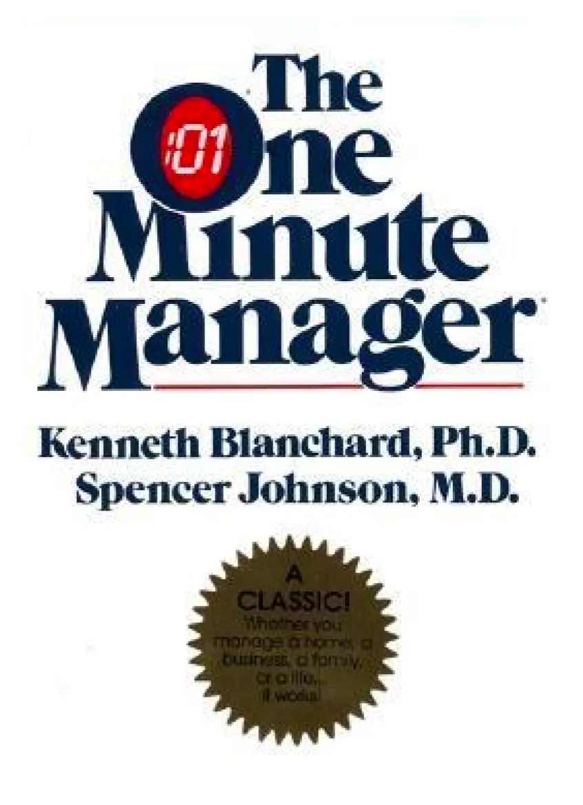 the minute manager book cover