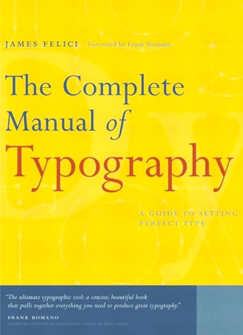 the complete manual of typography