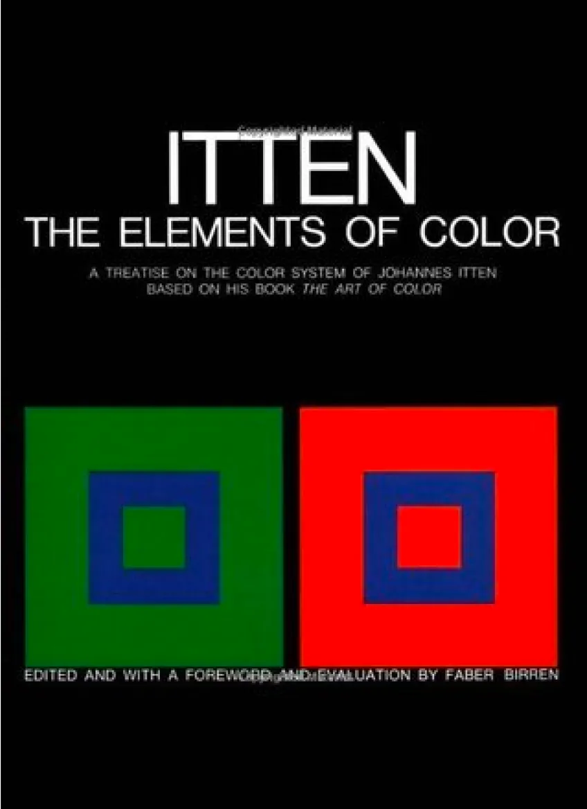 the elements of color book cover