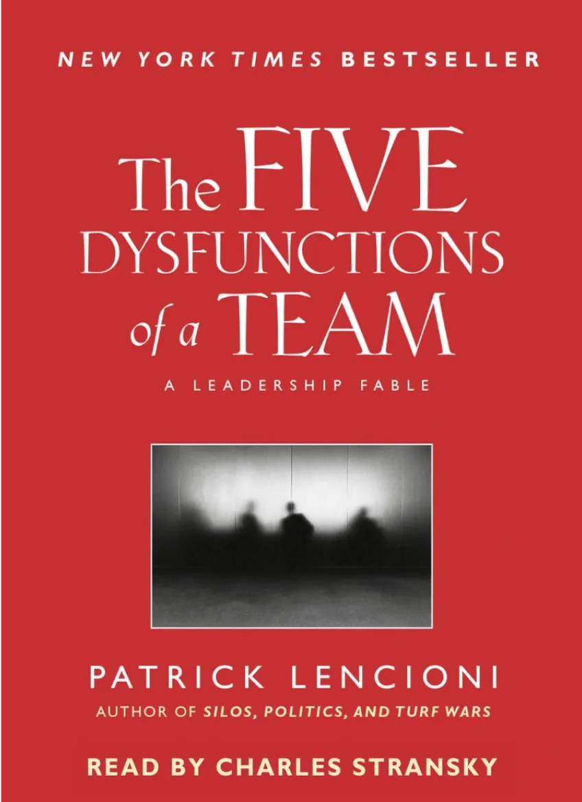 the five dysfunctions of a team book cover