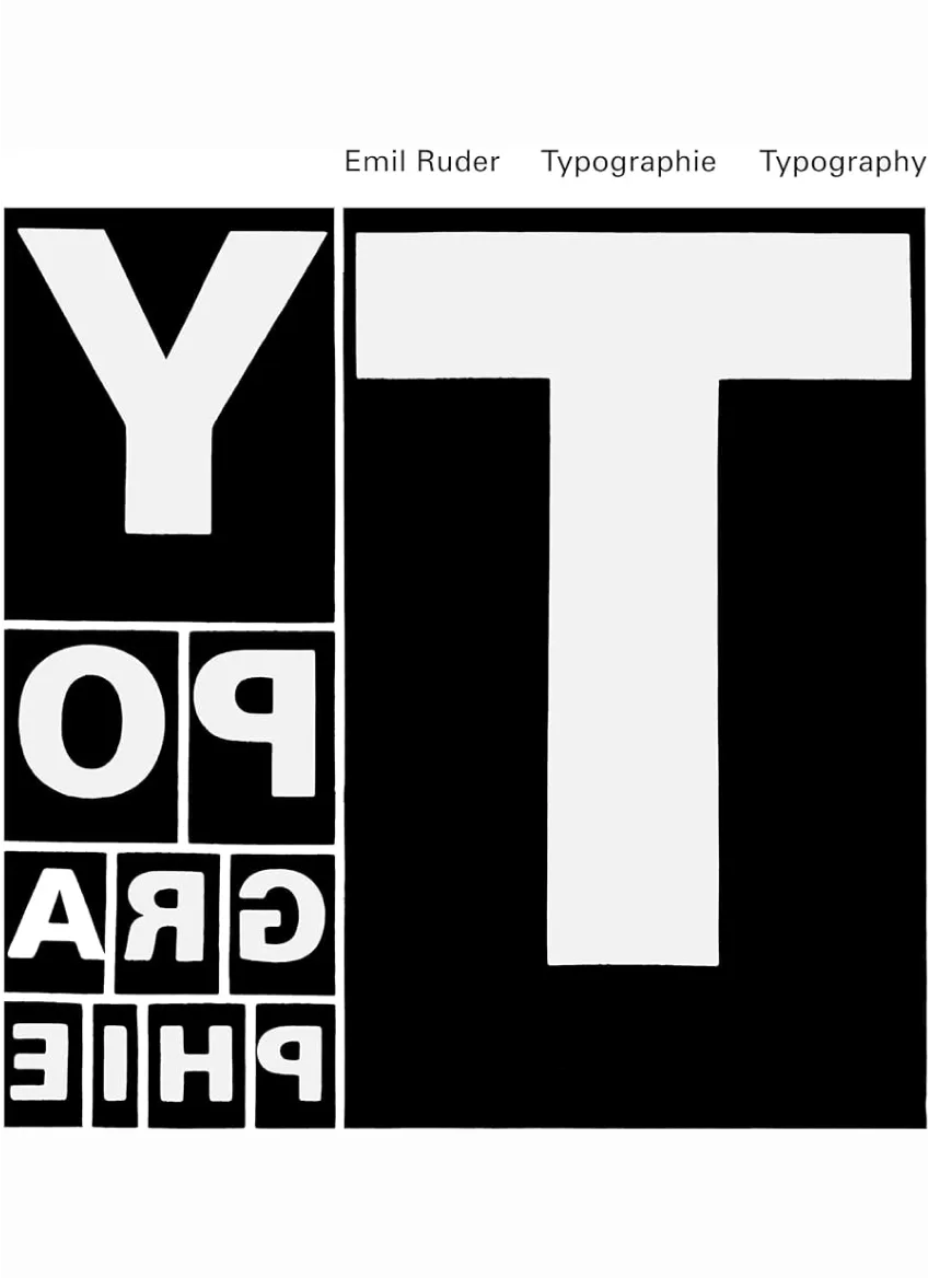 typographie book cover